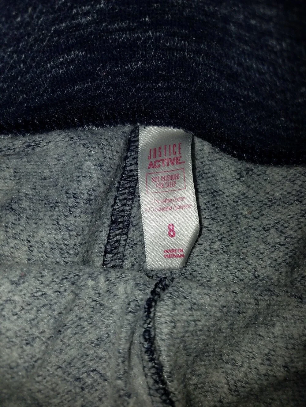Justice girls size